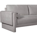 Meridian Madeline Grey Chenille Fabric Sofa IMAGE 10