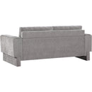 Meridian Madeline Grey Chenille Fabric Sofa IMAGE 7
