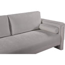 Meridian Madeline Grey Chenille Fabric Sofa IMAGE 9