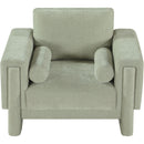 Meridian Madeline Mint Chenille Fabric Chair IMAGE 5