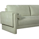 Meridian Madeline Mint Chenille Fabric Sofa IMAGE 10