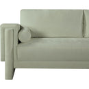 Meridian Madeline Mint Chenille Fabric Sofa IMAGE 8