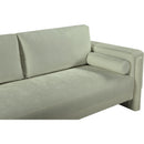 Meridian Madeline Mint Chenille Fabric Sofa IMAGE 9
