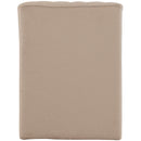 Meridian Orian Beige Teddy Fabric Chaise IMAGE 3