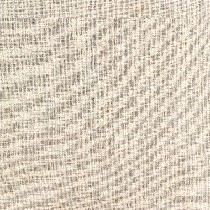Meridian Akeela Beige Linen Textured Fabric Bench IMAGE 6