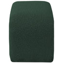 Meridian Niagara Green Boucle Fabric Bench IMAGE 4