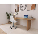 Meridian Clarion Chrome Office Chair IMAGE 2