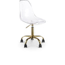 Meridian Clarion Gold Office Chair IMAGE 1