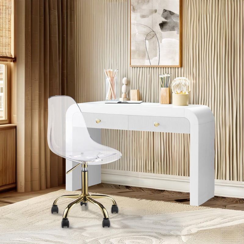 Meridian Clarion Gold Office Chair IMAGE 2