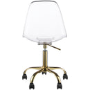 Meridian Clarion Gold Office Chair IMAGE 3