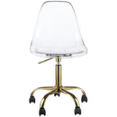 Meridian Clarion Gold Office Chair IMAGE 4