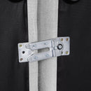 Meridian Comfy White Linen Textured Fabric Modular Corner Chair IMAGE 5