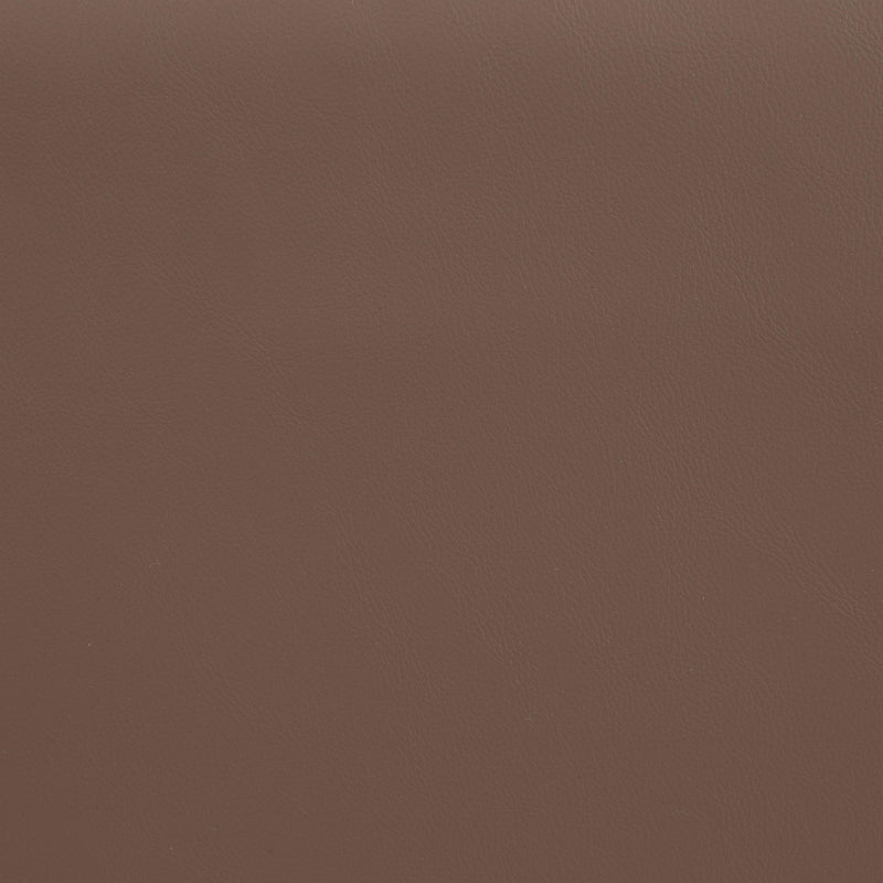 Meridian Comfy Brown Vegan Leather Modular Ottoman IMAGE 4