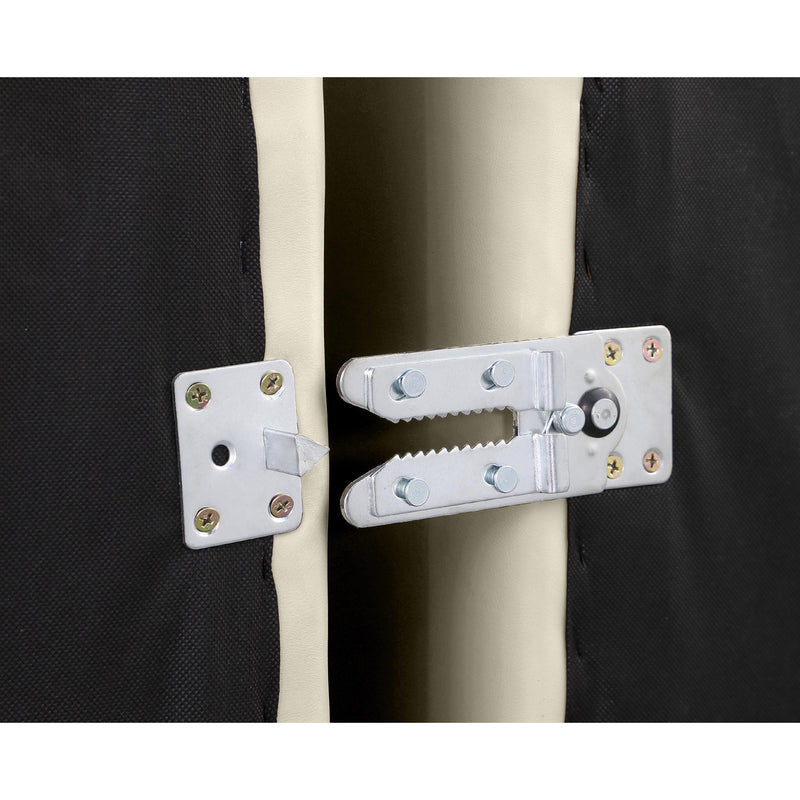 Meridian Comfy Cream Vegan Leather Modular Sectional IMAGE 11