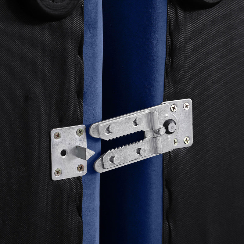 Meridian Comfy Navy Velvet Modular Sectional IMAGE 6