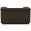 Meridian Cascade Brown Boucle Fabric Chair IMAGE 3