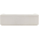 Meridian Cascade Cream Boucle Fabric Sofa IMAGE 3