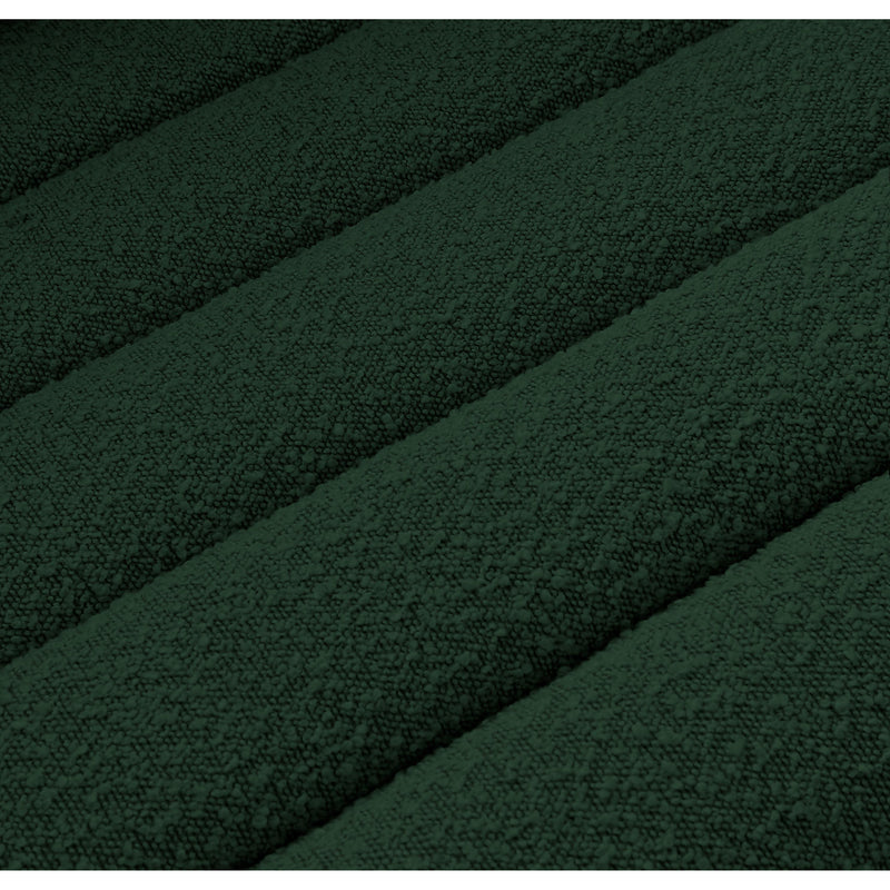 Meridian Cascade Green Boucle Fabric Sofa IMAGE 14