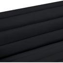 Meridian Cascade Black Velvet Fabric Loveseat IMAGE 13