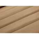 Meridian Cascade Camel Velvet Fabric Chair IMAGE 12