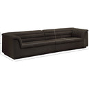 Meridian Cascade Brown Boucle Fabric Modular Sofa IMAGE 10