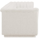 Meridian Cascade Cream Boucle Fabric Modular Sofa IMAGE 6