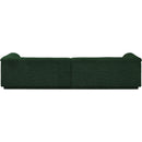 Meridian Cascade Green Boucle Fabric Modular Sofa IMAGE 3
