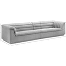 Meridian Cascade Grey Boucle Fabric Modular Sofa IMAGE 10