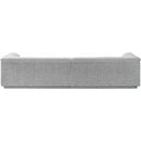 Meridian Cascade Grey Boucle Fabric Modular Sofa IMAGE 3