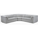 Meridian Cascade Grey Boucle Fabric Modular Sectional IMAGE 13