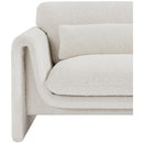 Meridian Stylus Cream Boucle Fabric Chair IMAGE 10