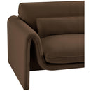 Meridian Sloan Brown Velvet Fabric Chair IMAGE 9