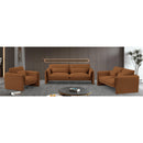 Meridian Sloan Saddle Velvet Fabric Chair IMAGE 17