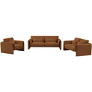 Meridian Sloan Saddle Velvet Fabric Sofa IMAGE 14