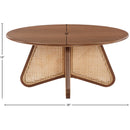 Meridian Butterfly Coffee Table IMAGE 6