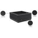 Meridian Rory Black Vegan Leather Coffee Table IMAGE 7