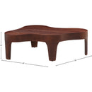 Meridian Oakley Brown Coffee Table IMAGE 7