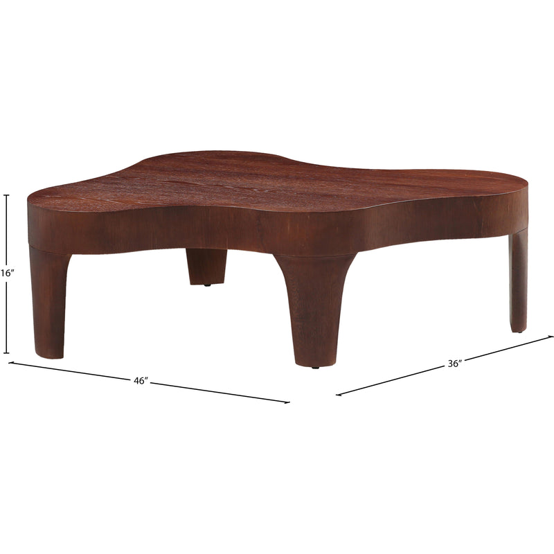 Meridian Oakley Brown Coffee Table IMAGE 7