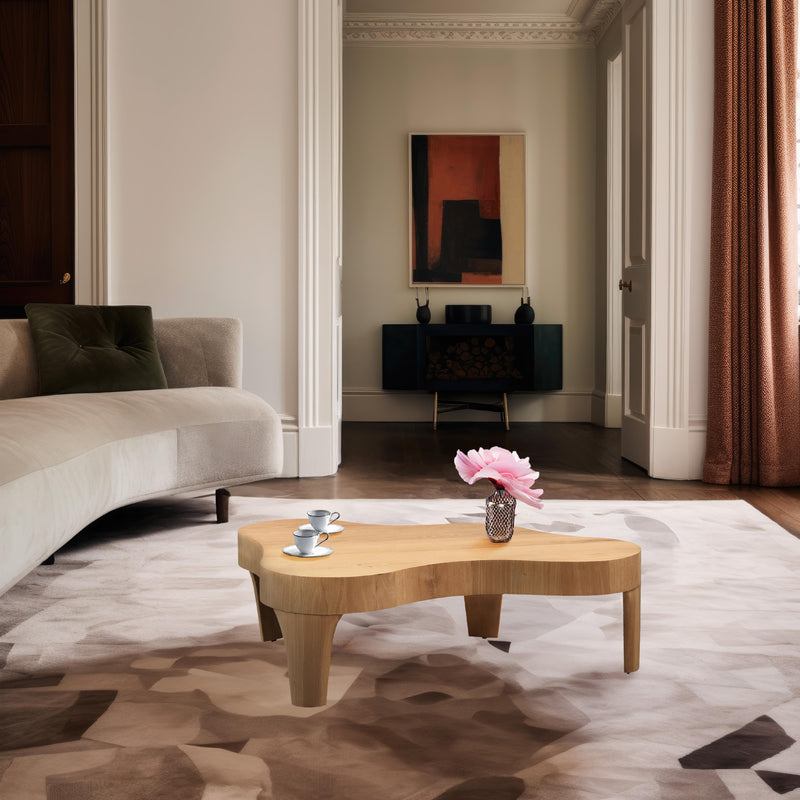 Meridian Oakley Natural Coffee Table IMAGE 2