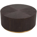 Meridian Nile Brown Oak Coffee Table IMAGE 3