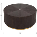 Meridian Nile Brown Oak Coffee Table IMAGE 7
