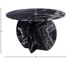 Meridian Formentera Black Dining Table IMAGE 11