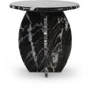 Meridian Formentera Black End Table IMAGE 1