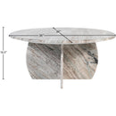 Meridian Formentera Brown Coffee Table IMAGE 11