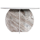 Meridian Formentera Brown Dining Table IMAGE 4