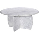 Meridian Formentera White Coffee Table IMAGE 11