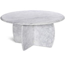 Meridian Formentera White Coffee Table IMAGE 1