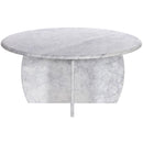 Meridian Formentera White Coffee Table IMAGE 3