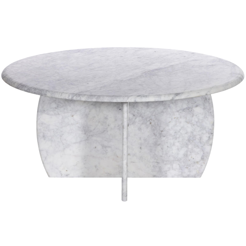 Meridian Formentera White Coffee Table IMAGE 3