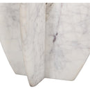 Meridian Formentera White End Table IMAGE 7